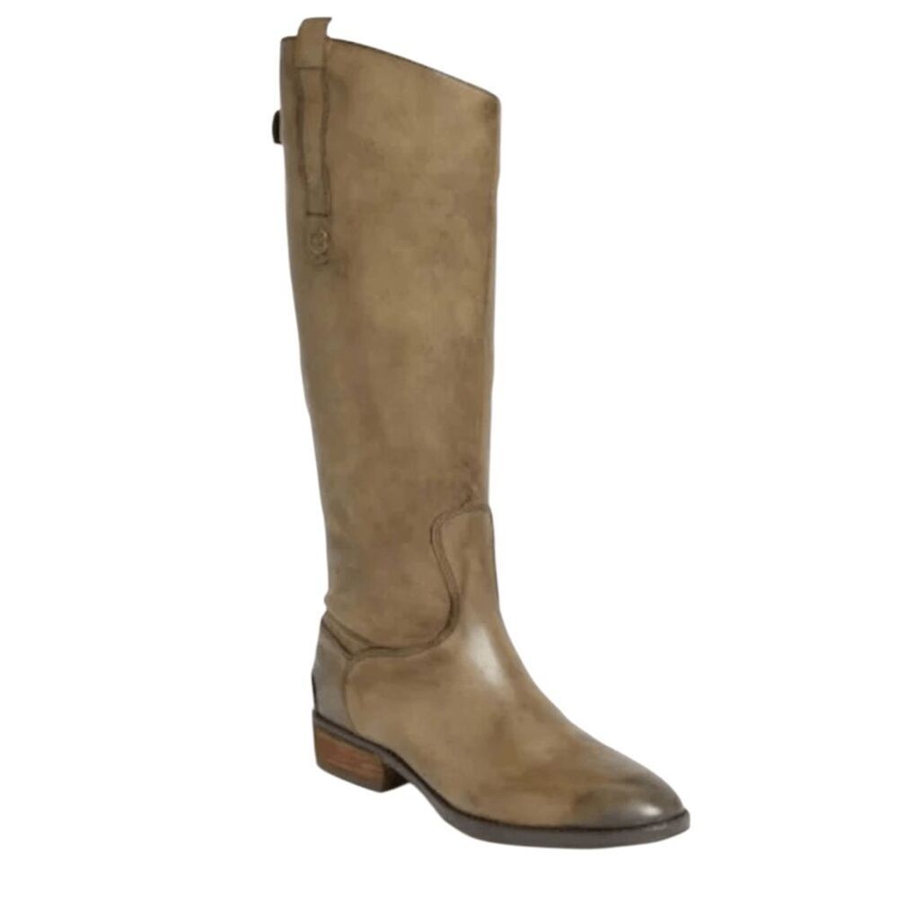 SAM EDELMAN Penny Tall Leather Riding Boot Size 5.5B